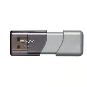 PNY Elite Turbo Attache 3 - USB flash drive - 64 G